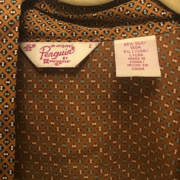 Original Penguin by Munsingwear silk button down - Picture 7 of 7